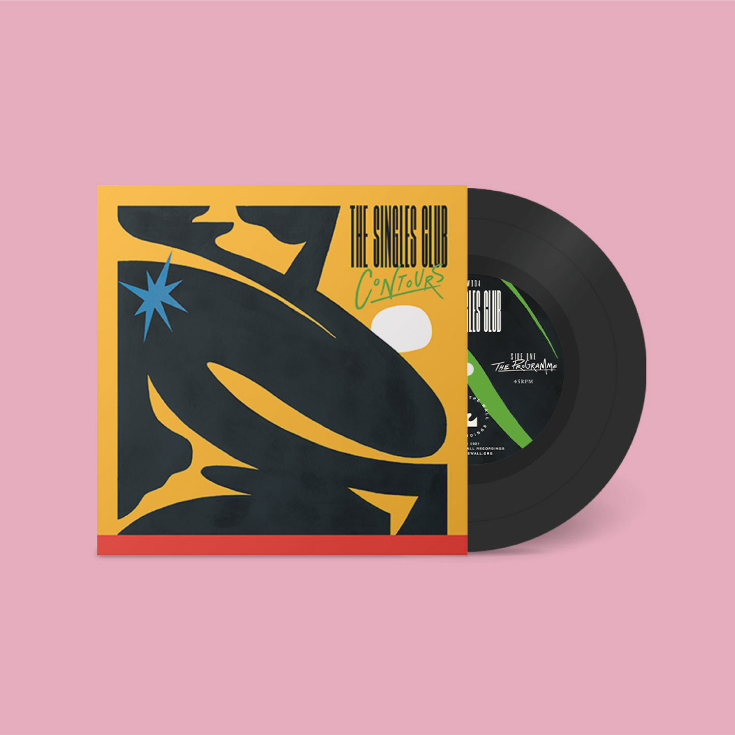 The Singles Club: Contours 7" Vinyl