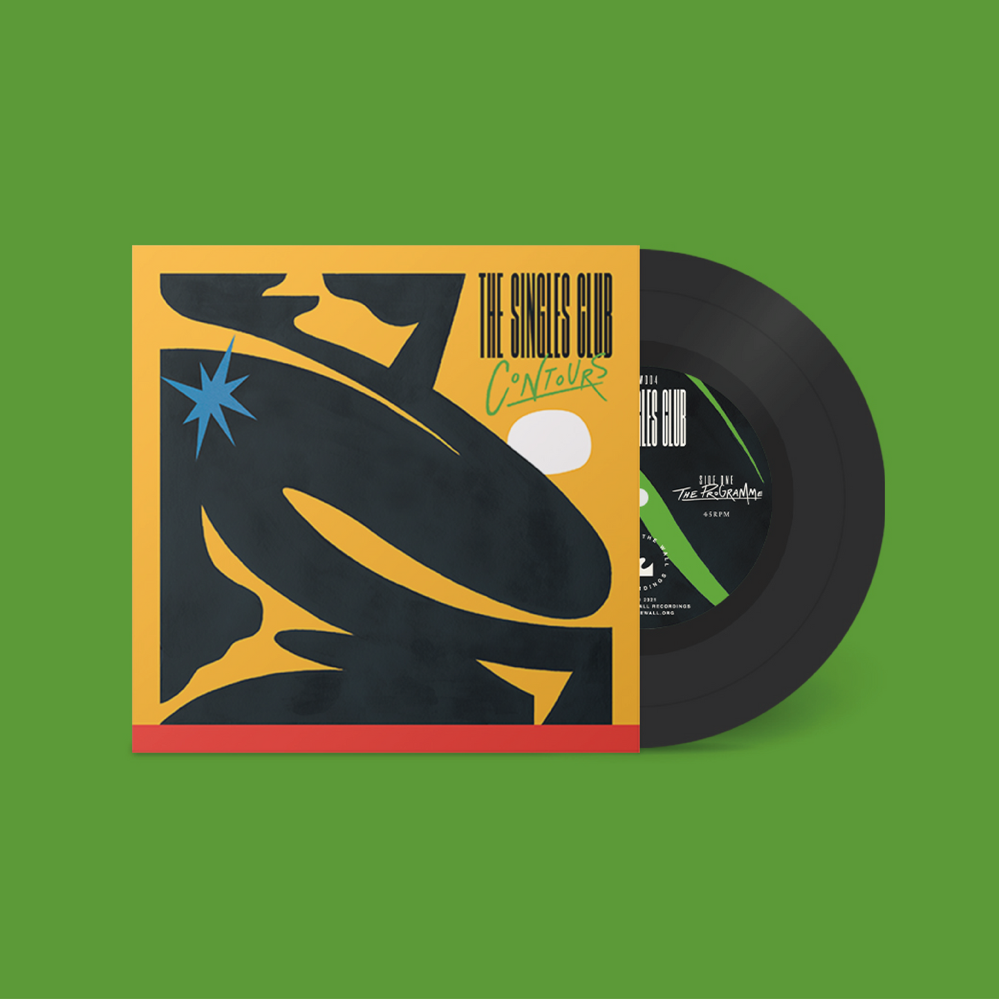 The Singles Club: Contours 7" Vinyl