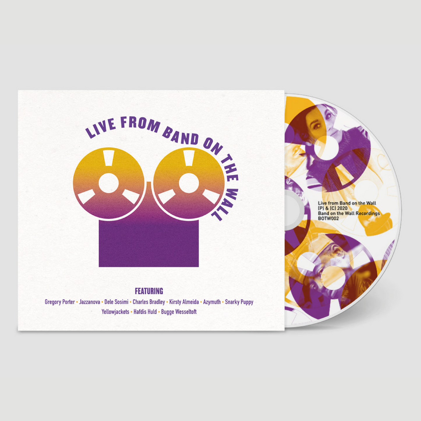 Live from Band on the Wall Fundraiser Compilation (CD) ft Charles Bradley, Gregory Porter, Snarky Puppy & more